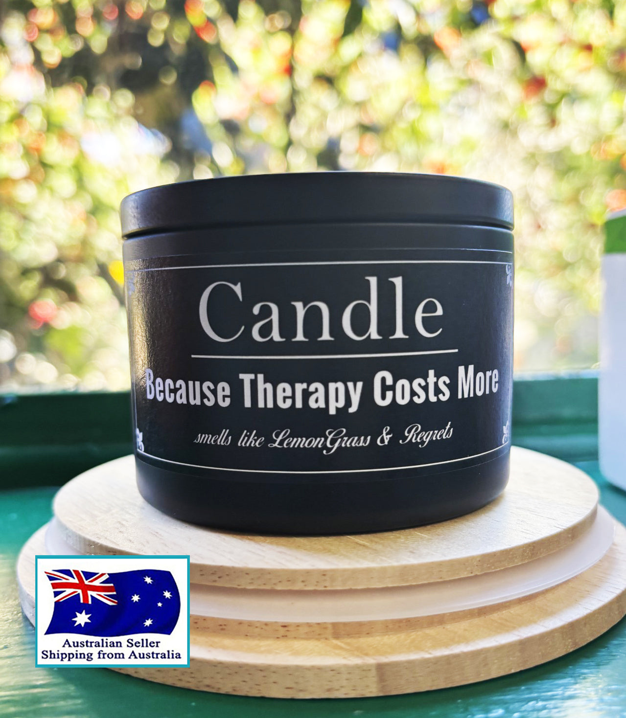 Sarcastic Candles: Because Therapy Costs More