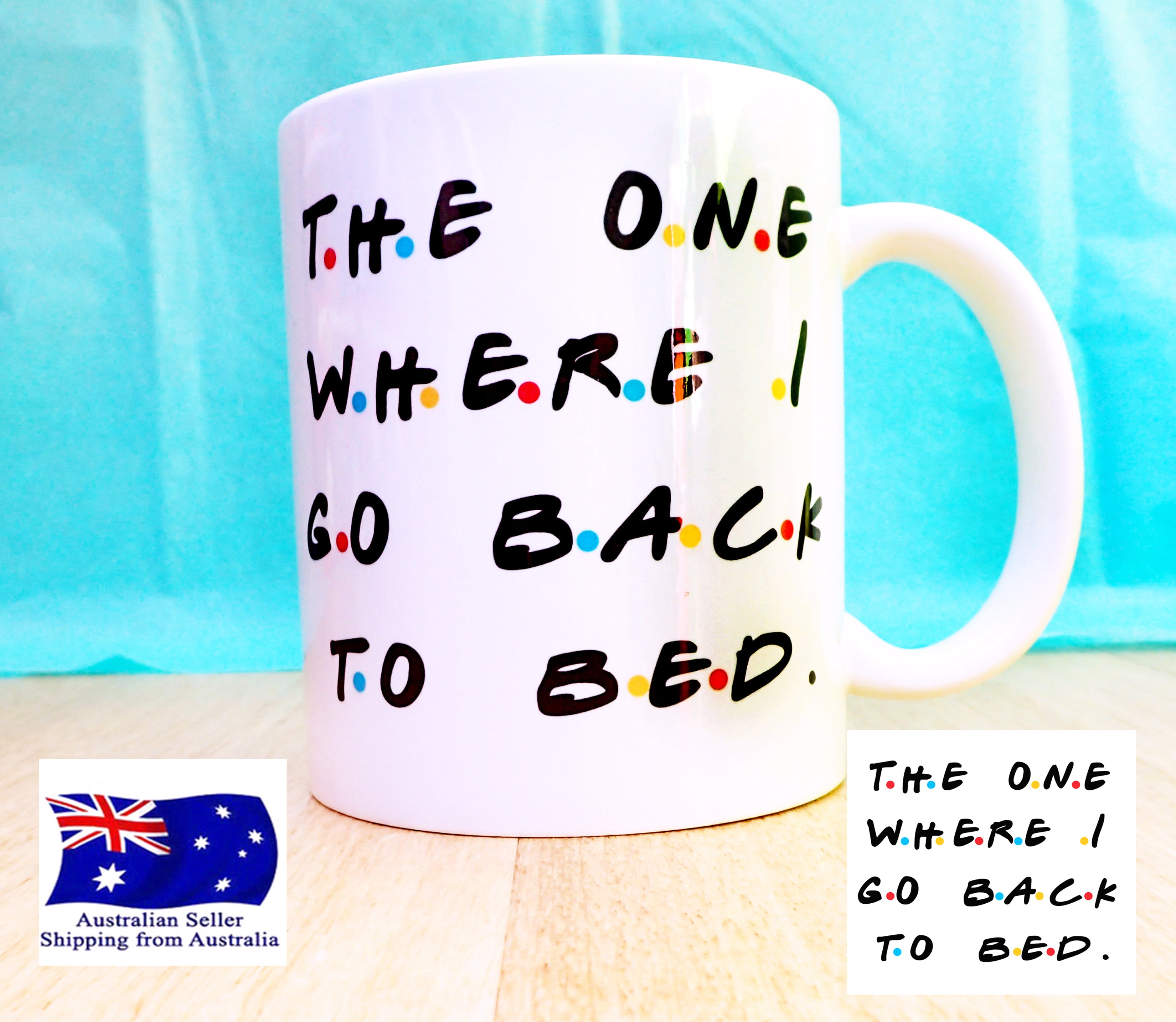 Friends Funny Novelty Mug KimWestARt