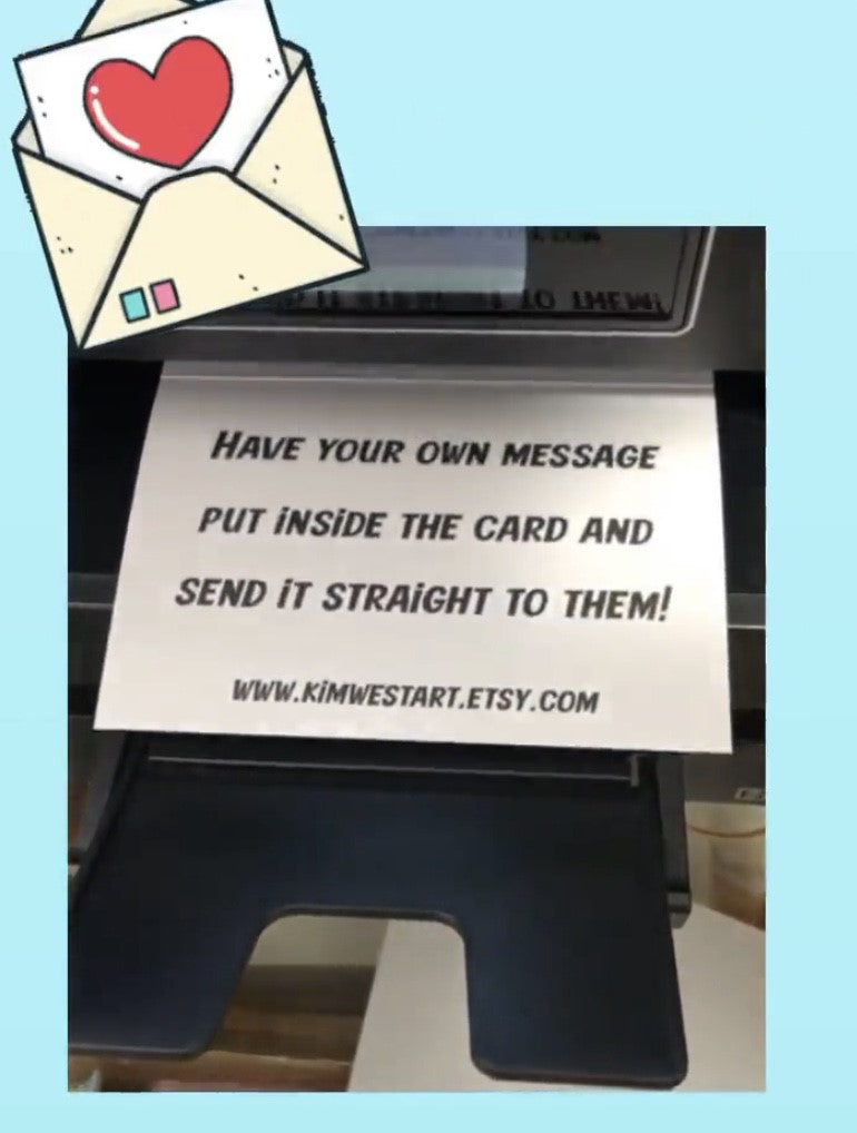 This is Just a Tribute Funny Birthday Card KimWestART