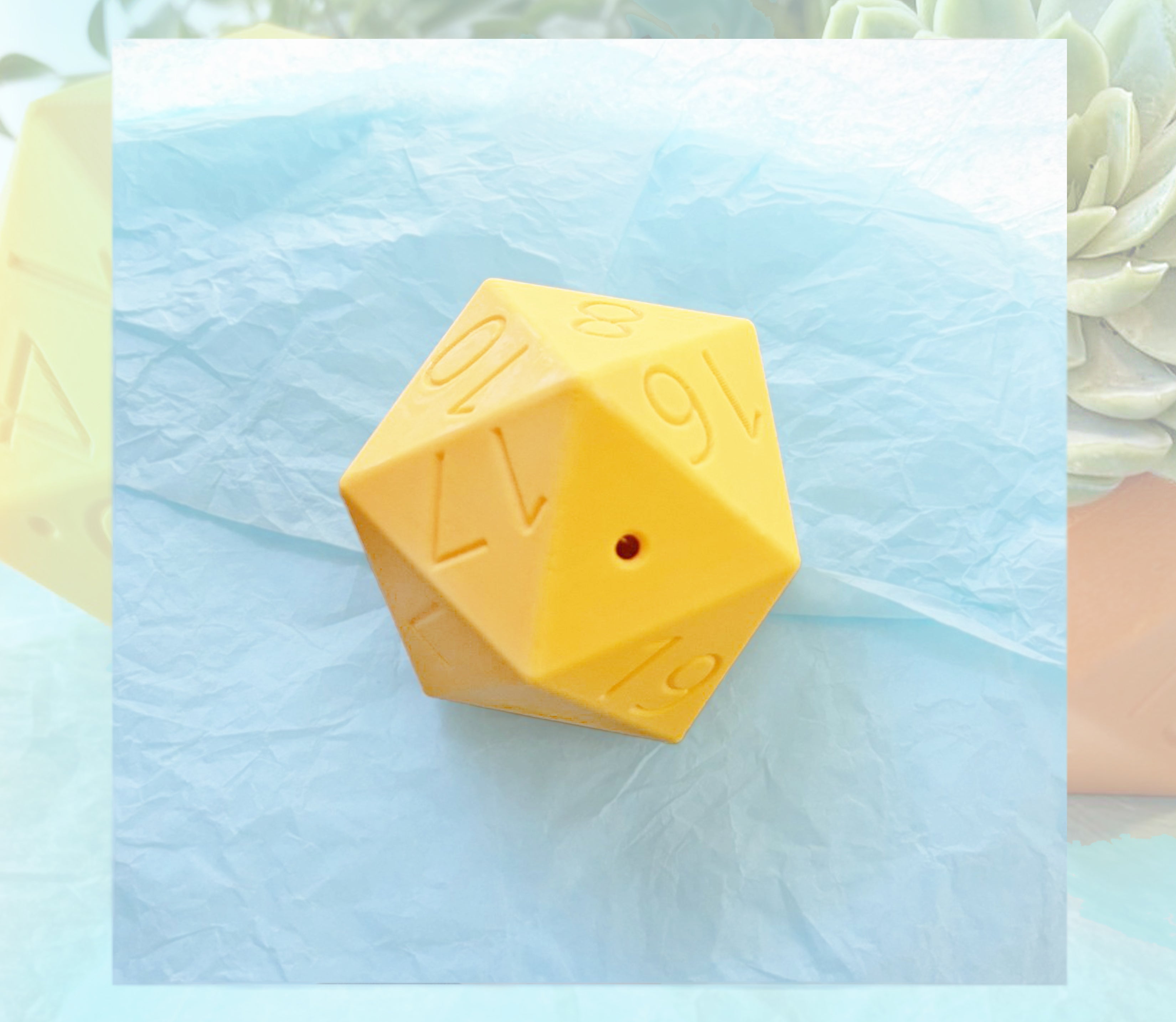 TTRPG D6 Dice Planter KimWestART