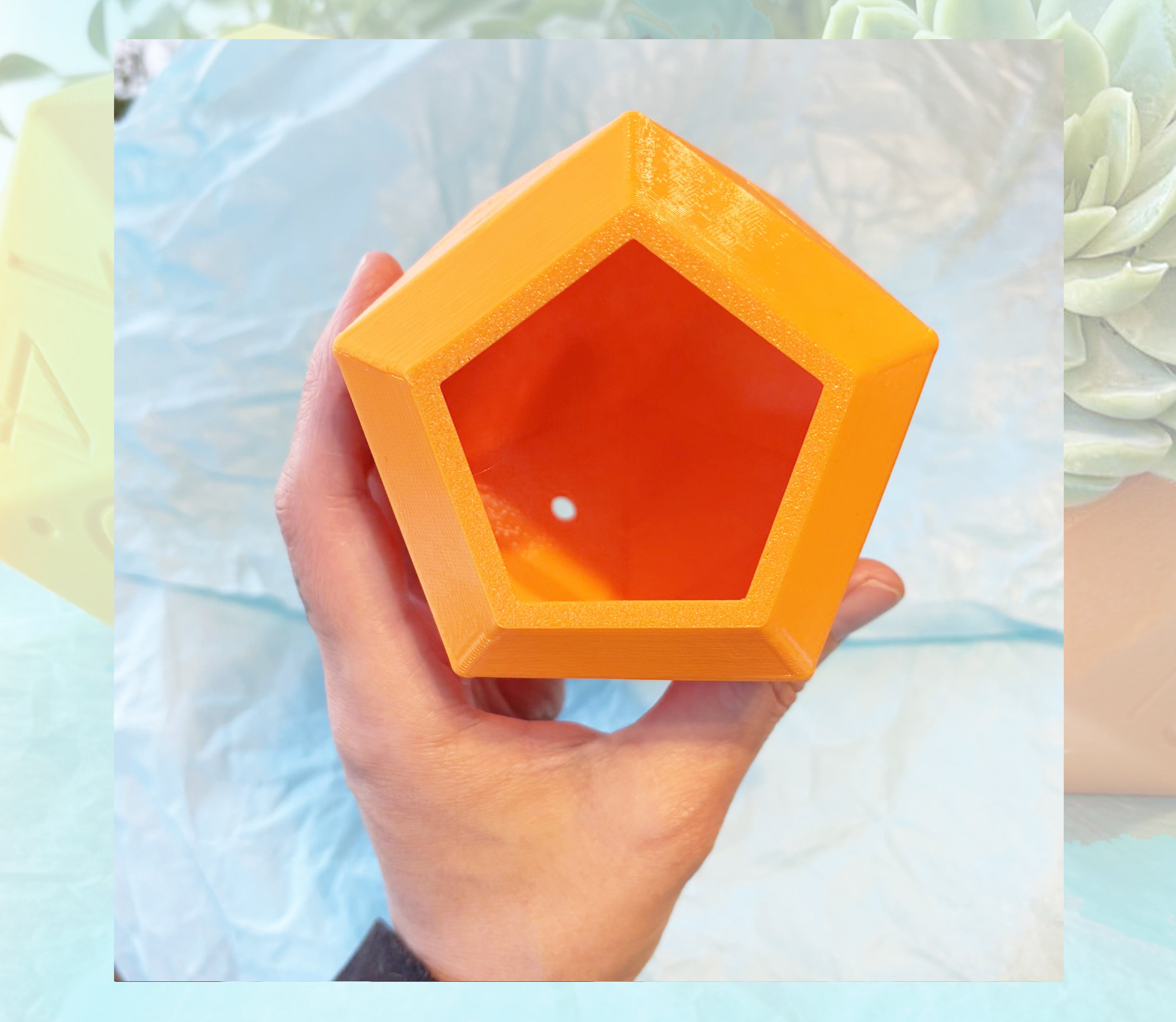 TTRPG D6 Dice Planter KimWestART