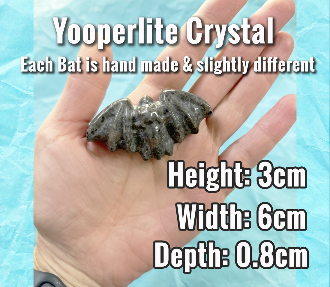 Pocket Bat of Power Yooperlite Crystal Edition KimWestART