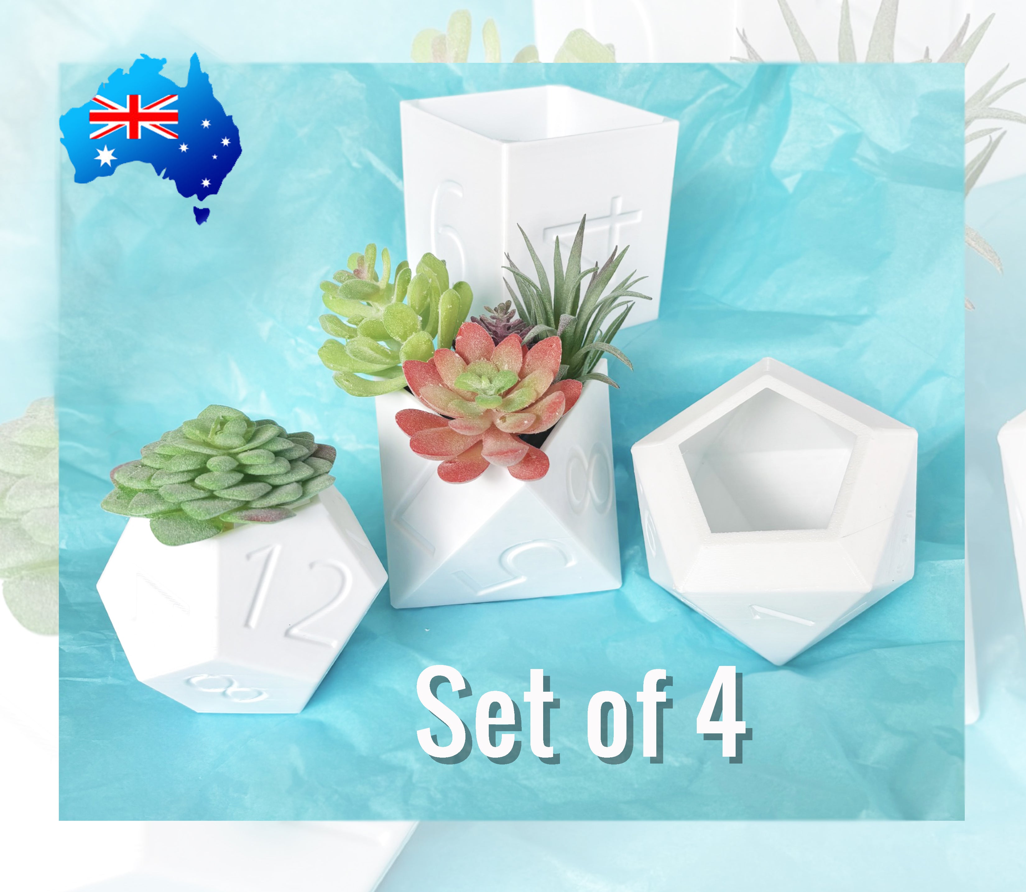TTRPG Dice planter Set