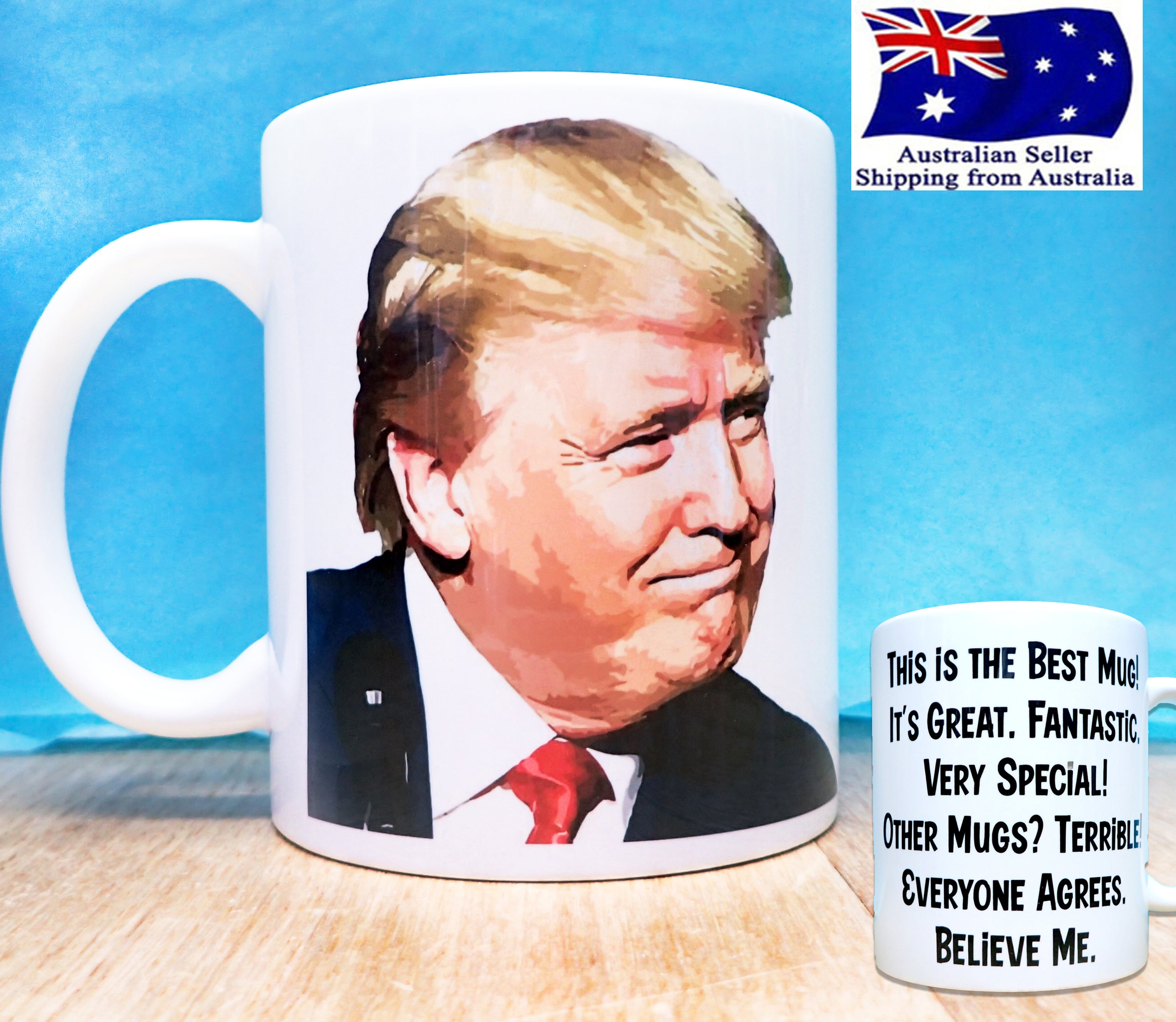 Donald Trump Greatest Funny Novelty Mug KimWestART