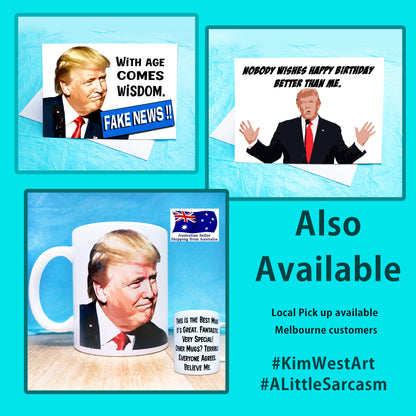 Donald Trump Greatest Funny Novelty Mug KimWestARt