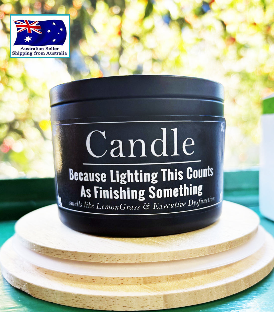 Sarcastic Candles: Because Lighting This Counts as Finishing Something