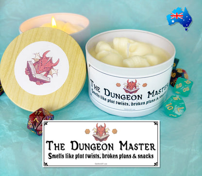 Dungeon Master Novelty Candle KimWestART