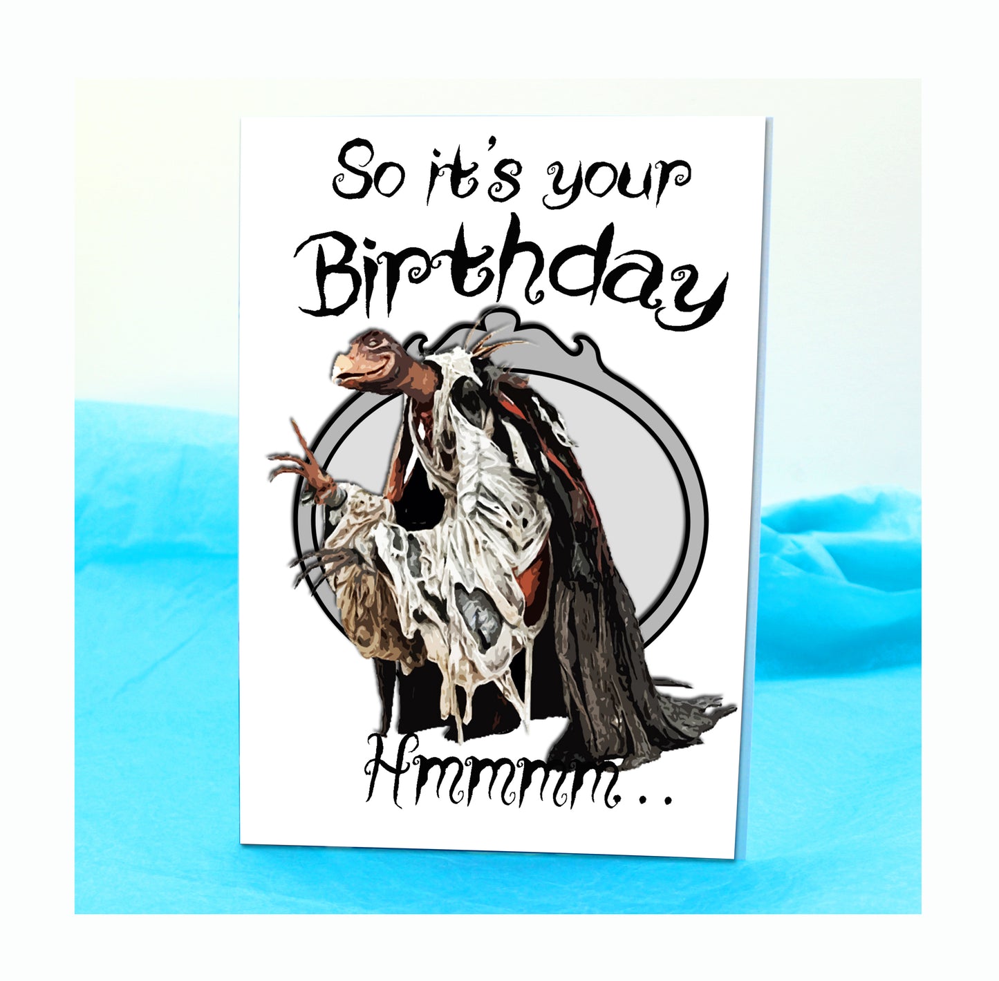 Dark Crystal Chamberlain Birthday Card KimWestARt