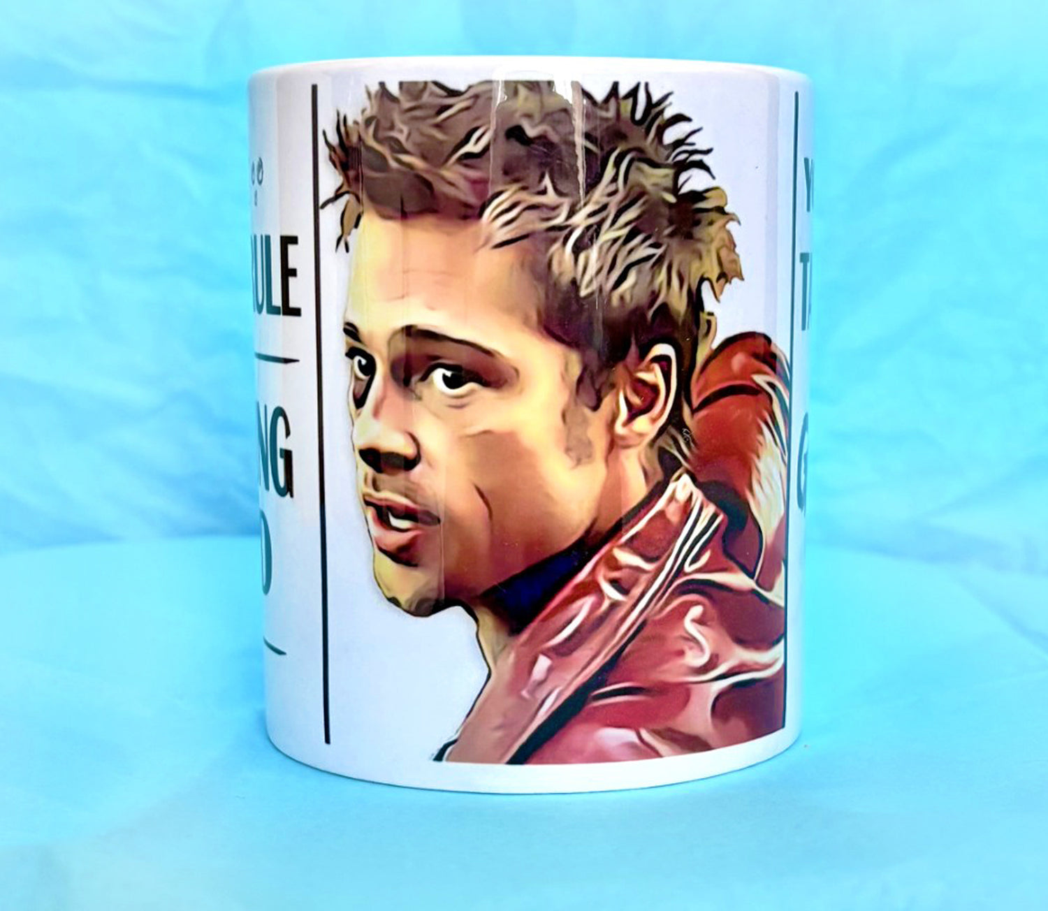 Fight Club Funny Coffee Mug KimWestART