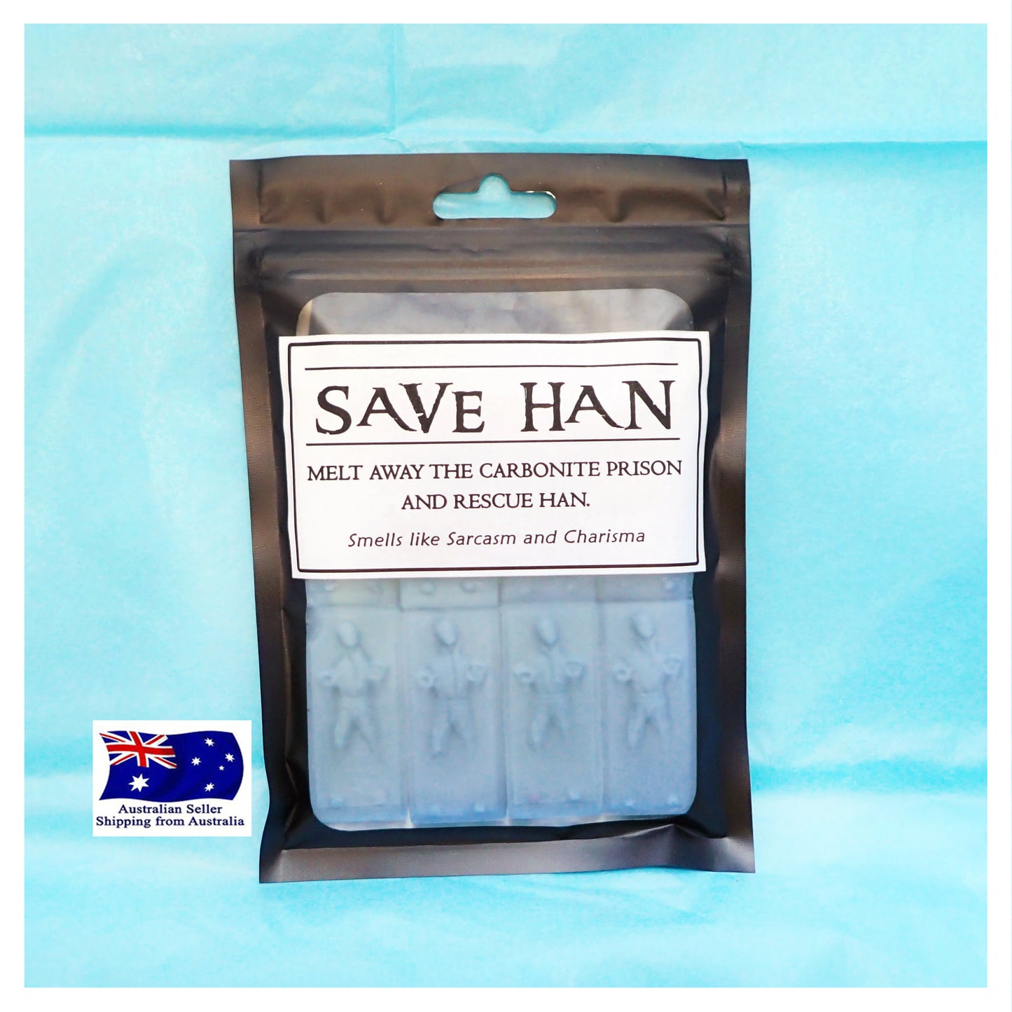 Save Han Solo Novelty Wax Welts KimWestARt