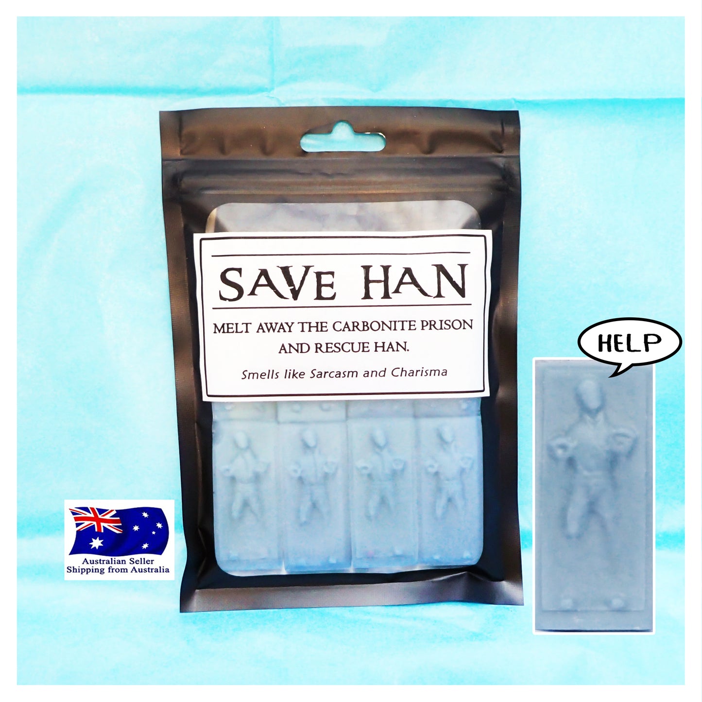 Save Han Solo Novelty Wax Welts KimWestARt