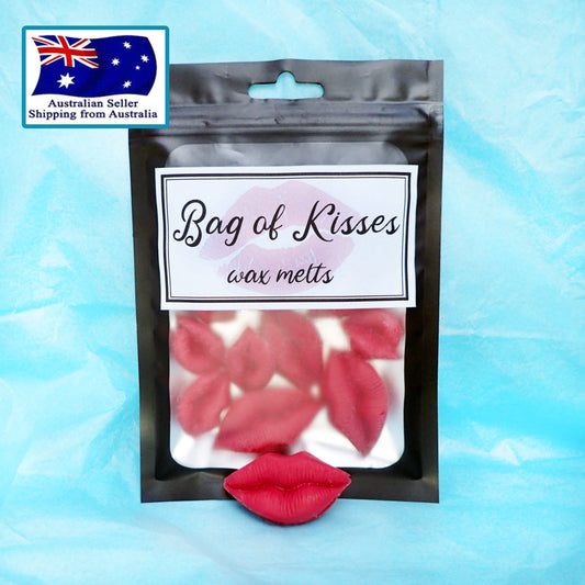 Bag of Kisses Novelty Wax Melts KimWestARt