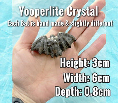 Pocket Bat of Power Yooperlite Crystal Edition KimWestART