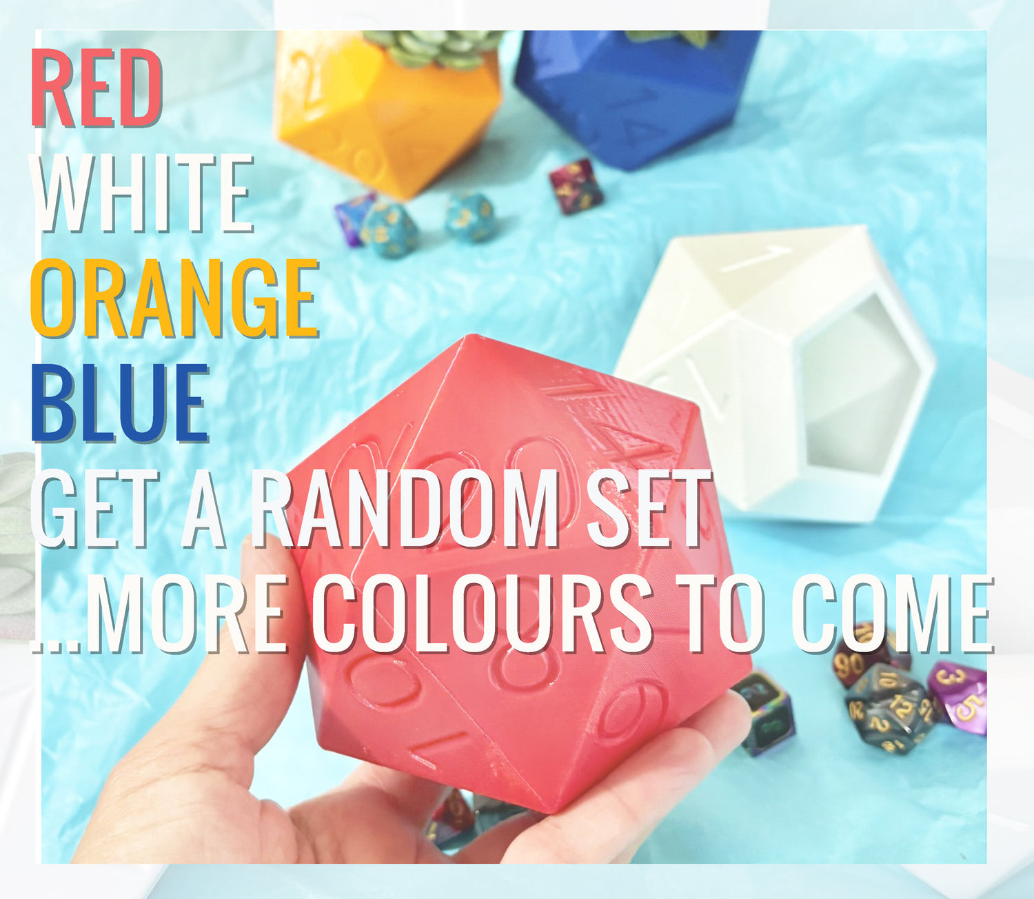 TTRPG Dice planter Set