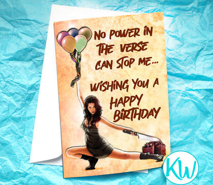 River Tam Serenity Birthday Card KimWestARt