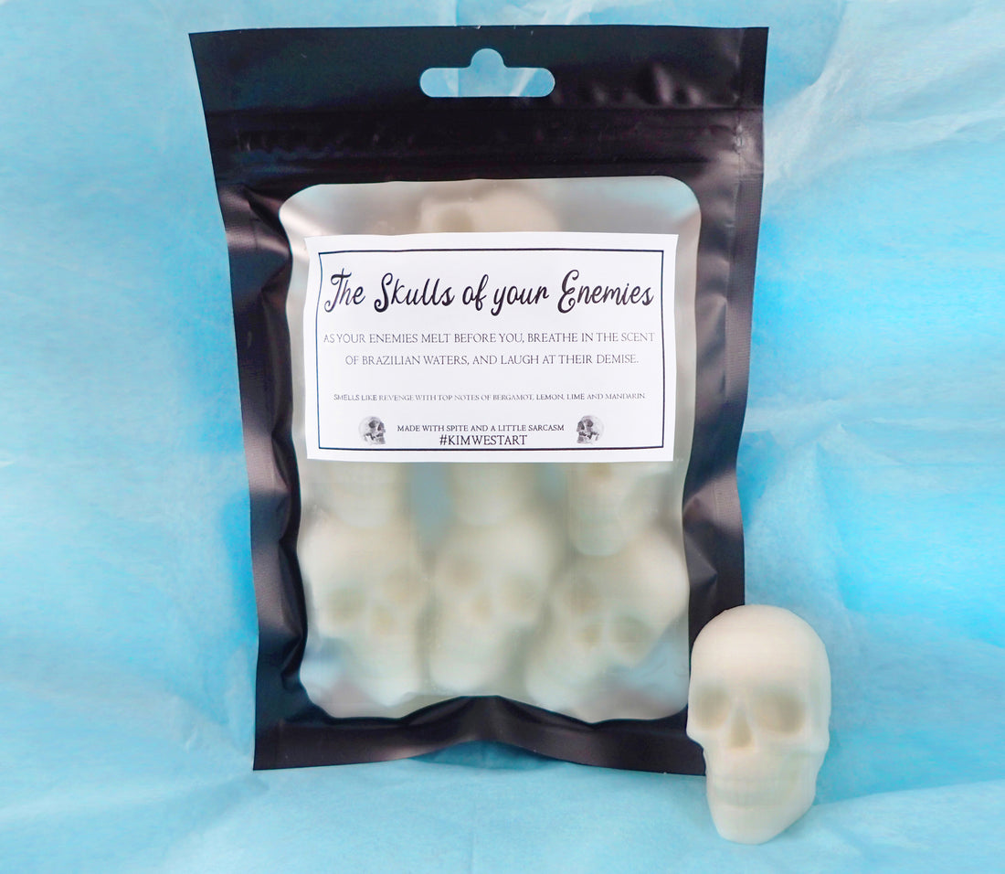 Skulls of your Enemies Wax Melts KimWestARt