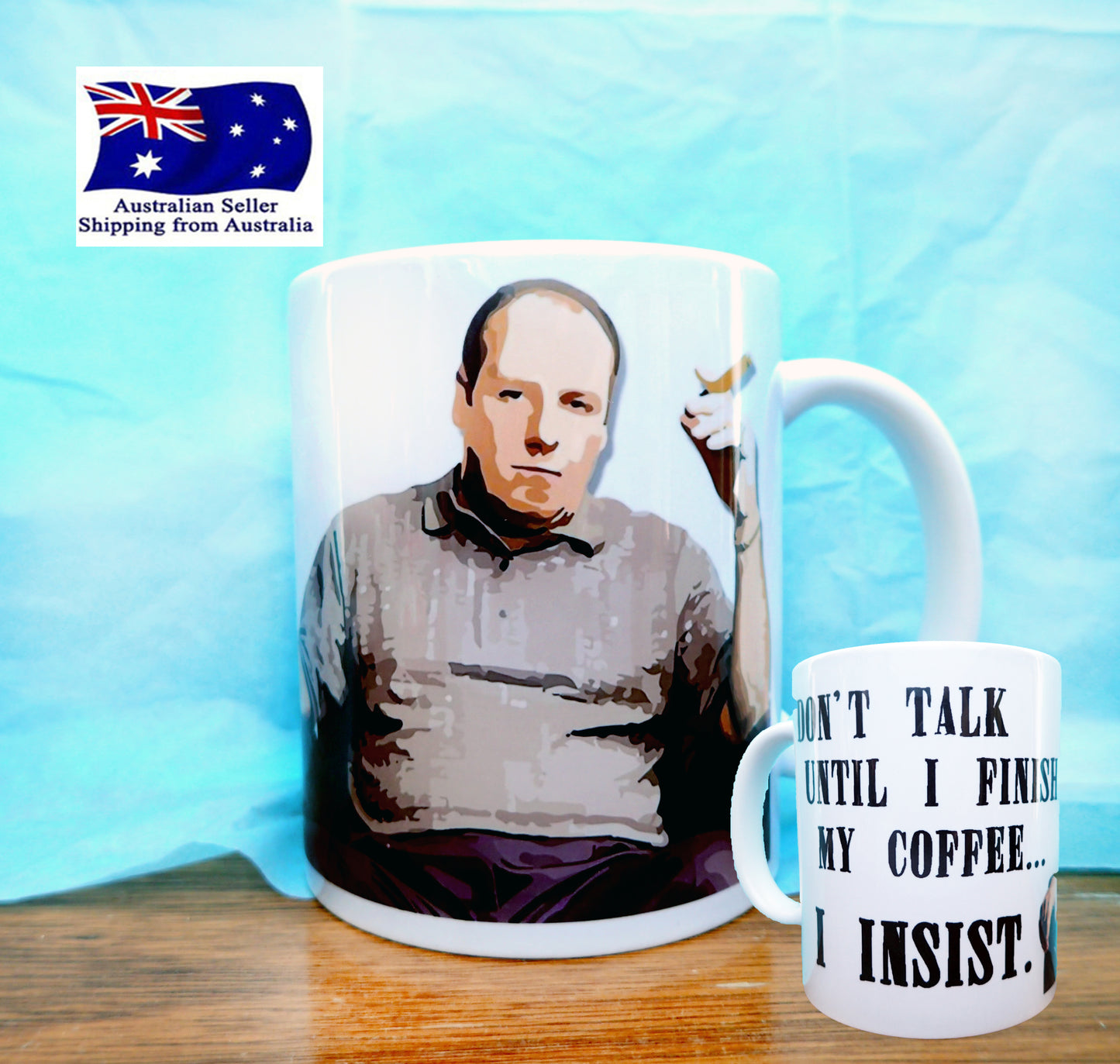 Sopranos I Insist Funny Novelty Mug KimWestARt