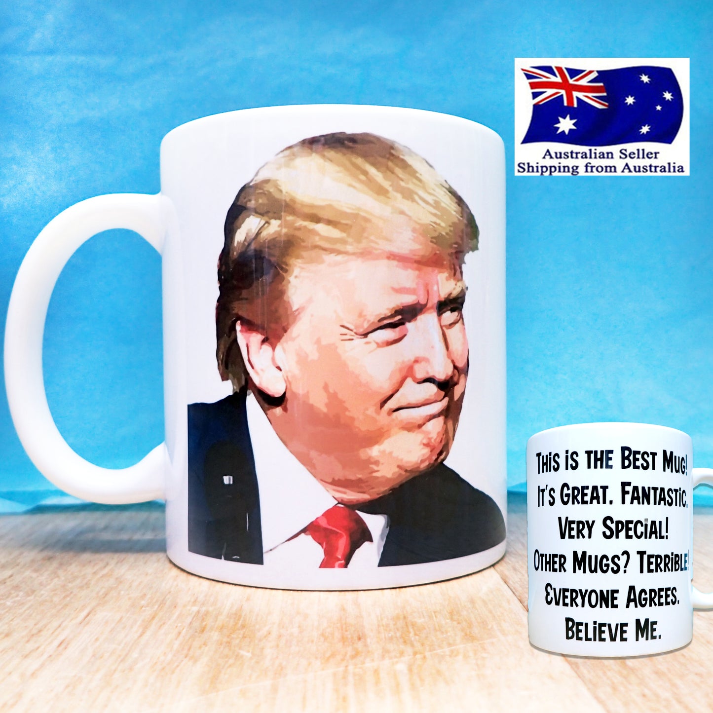 Donald Trump Greatest Funny Novelty Mug KimWestARt