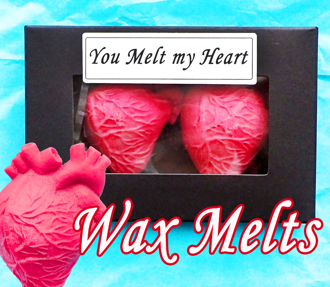 Anatomical Heart Wax Melts / You melt my heart KimWestARt