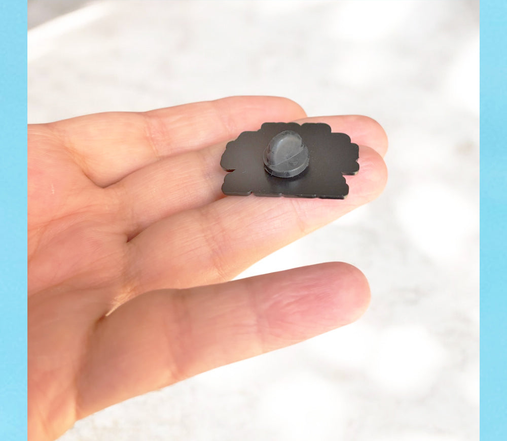 Funny sarcastic Enamel Pin If at first you don&