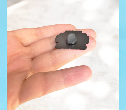 Funny sarcastic Enamel Pin If at first you don&