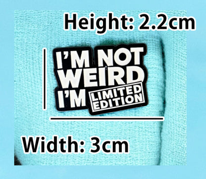 Funny Sarcastic Enamel Pin I&