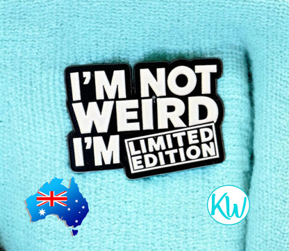 Funny Sarcastic Enamel Pin I&