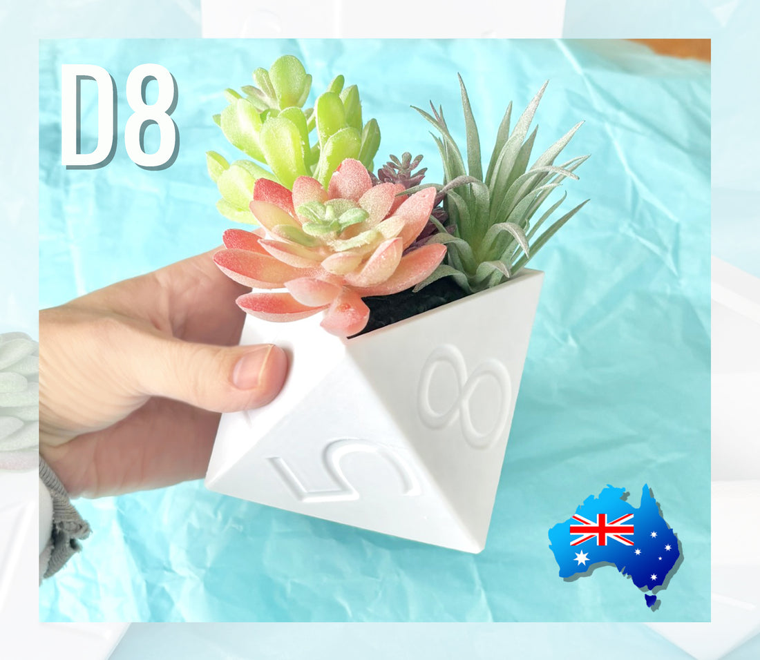 TTRPG D20 Dice Planter KimWestART