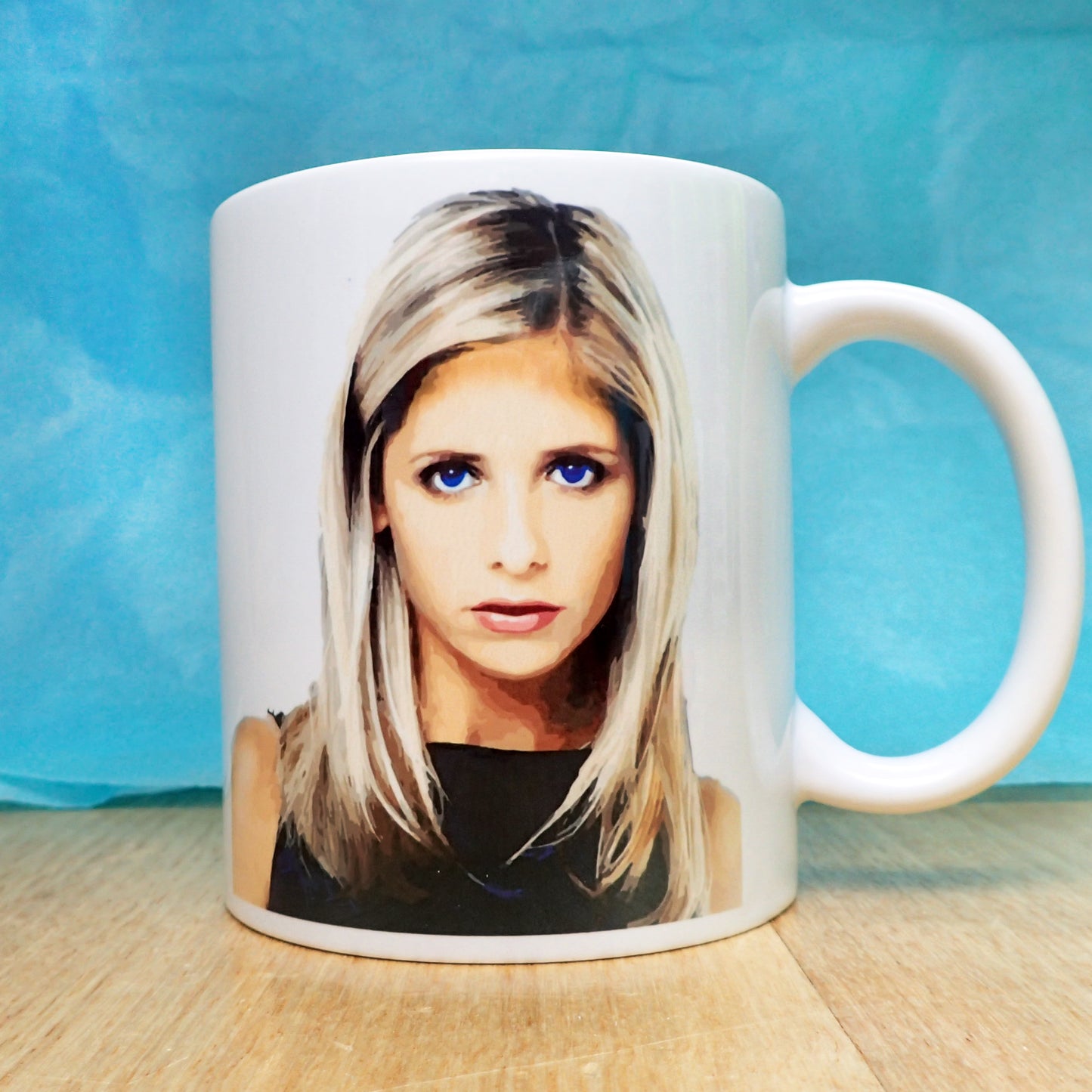 Buffy Novelty Coffee Mug KimWestARt