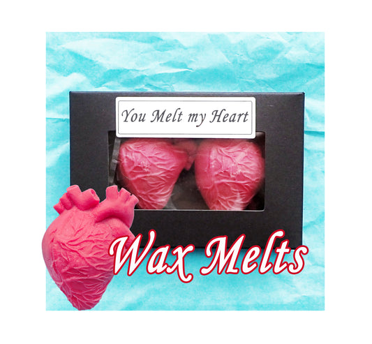 Anatomical Heart Wax Melts / You melt my heart KimWestARt