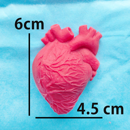 Anatomical Heart Wax Melts, You Melt My Heart Wax Melts, KimWestArt Wax Melts, Heart Shaped Wax Melts, Romantic Wax Melts, Unique Wax Melts, Scented Wax Melts Heart, Anatomical Heart Scented Wax, Valentine&